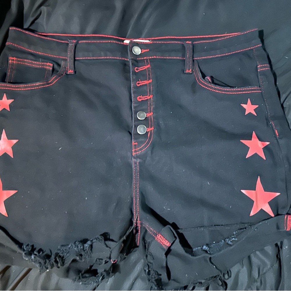 Plus size 20 Star Shorts